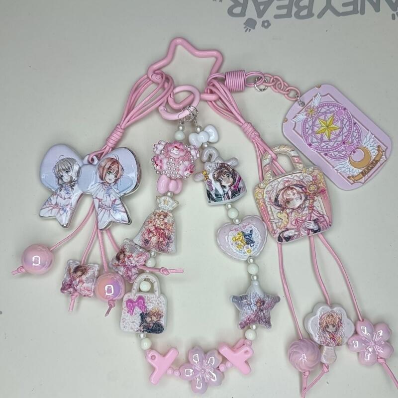 Phone Accessories Chain - 새로운 모델 카드캡터 사쿠라 걸리쉬 하트