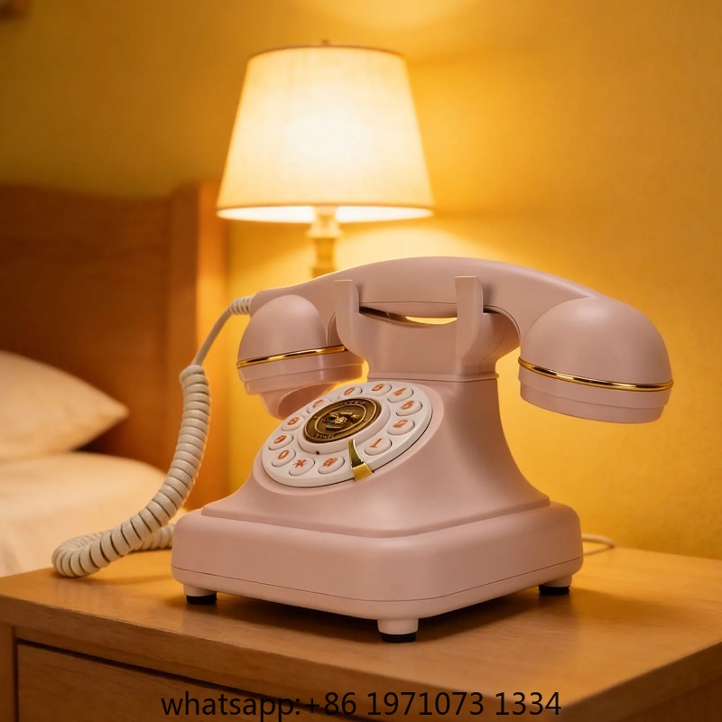 Retro Handset Phone - 【신제품】핸드셋 스피커폰이 포함된 레트로 블루투스 유선