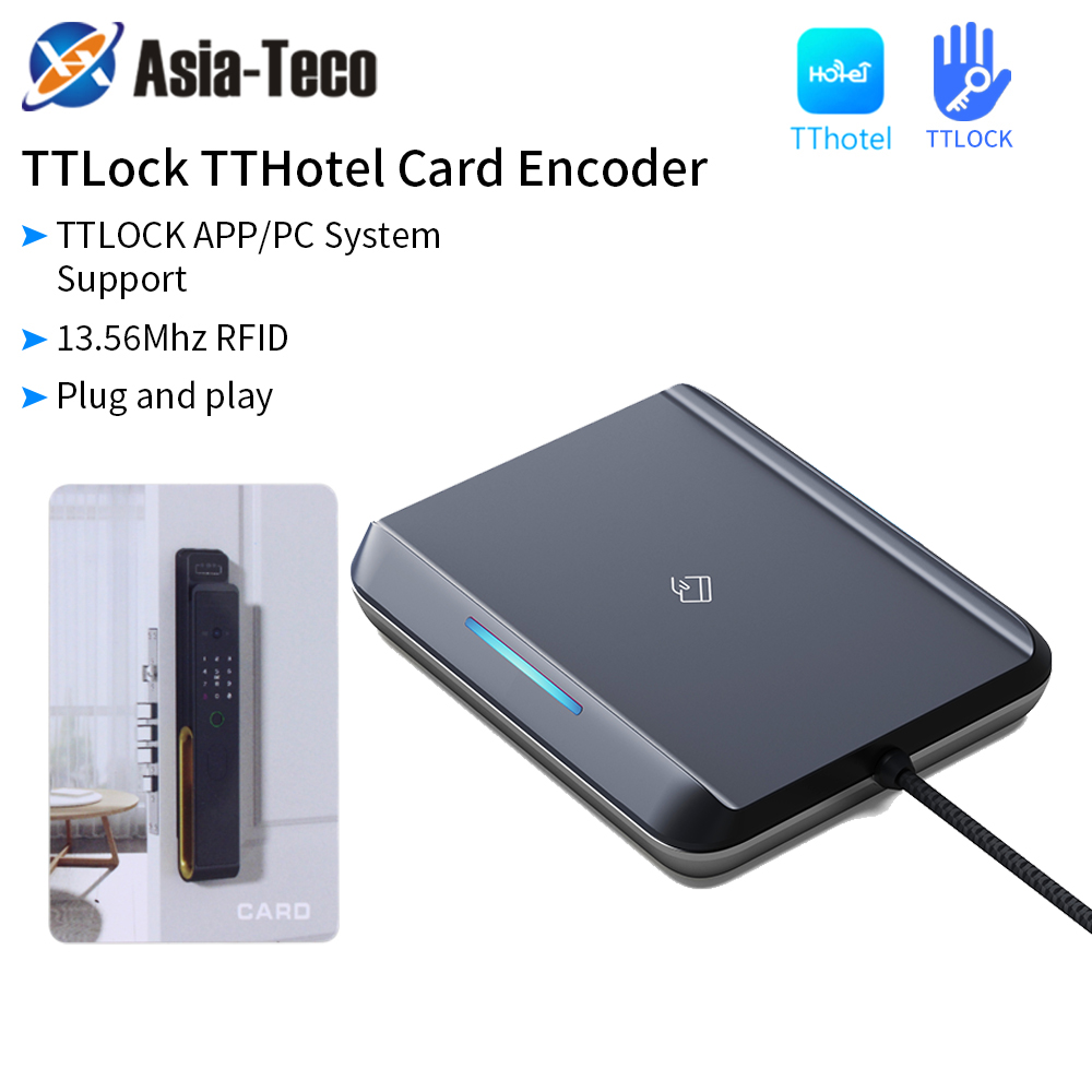 Nfc Card Reader - TTLOCK 앱 USB 호텔 방 키