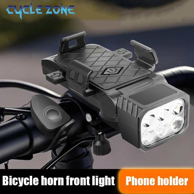 Phone Zone Accessories & Repair Photos - 경적 및 전화 홀더가있는 자전거 전면