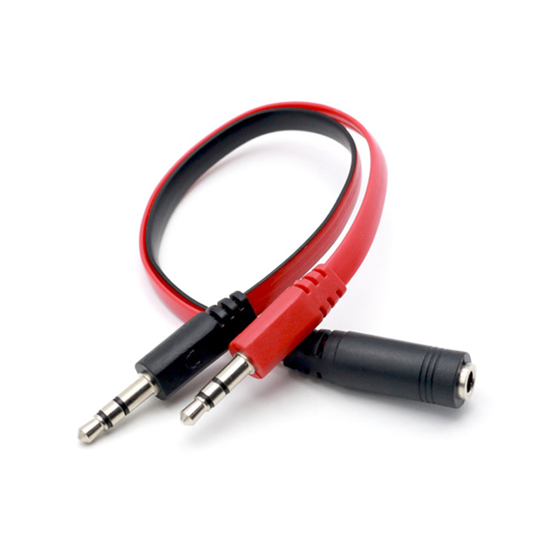 Earphone Splitter Jack - 3.5mm 1 암컷에서 2 수컷 AUX