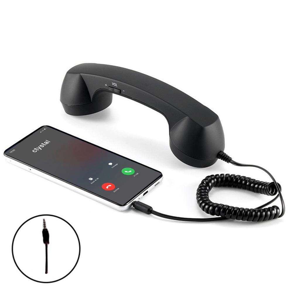 Retro Handset Phone - Type-C/3.5mm 레트로 전화기 핸드셋 리시버 다기능