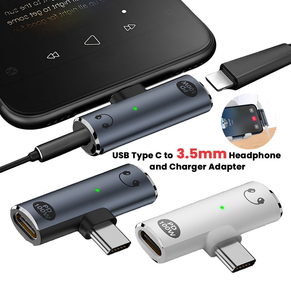 Earphone Splitter Jack - 2 in 1 오디오 AUX 어댑터