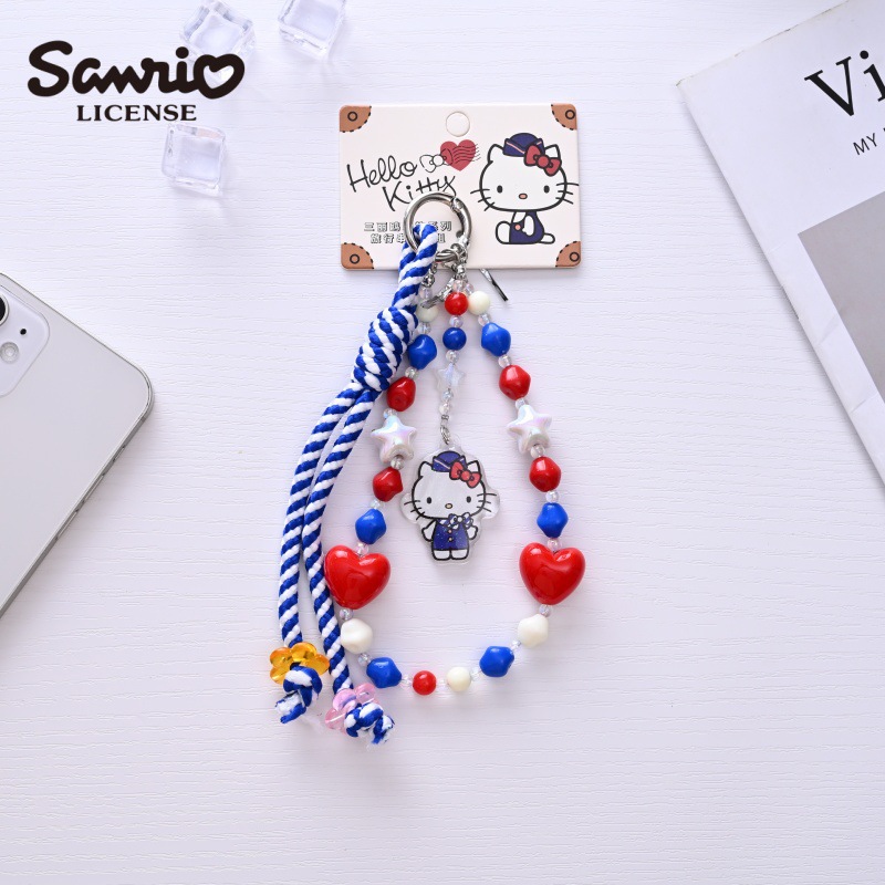 헬로 키티 다채로운 사랑 구슬 줄 쿠로미 다기능 열쇠고 - Phone Accessories Ideas 리뷰 및 가격