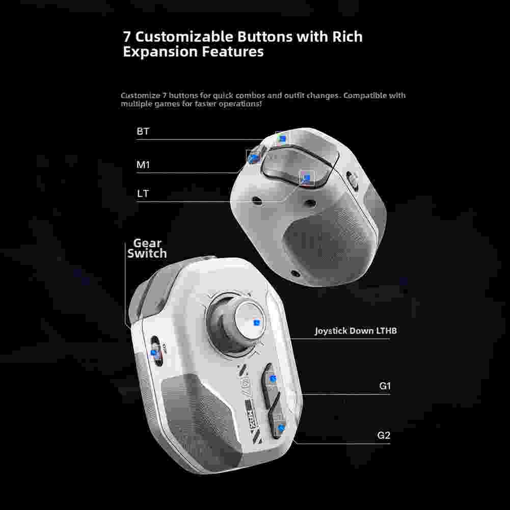MB07 모바일 게임 조이스틱 (RGB 커스텀 키 및  - Gaming Controller Phone 리뷰 및 가격