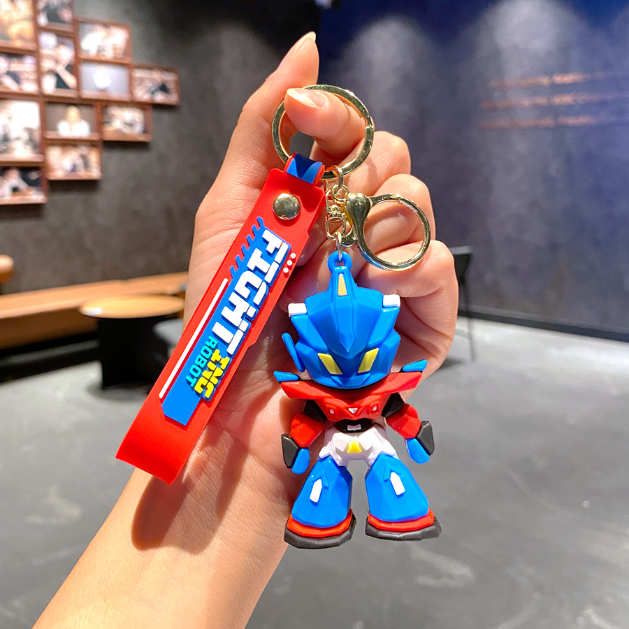 1/4pcs 새로운 만화 멋진 건담 키 체인 전투 로봇 - Phone Accessories For Car 리뷰 및 가격