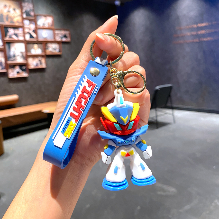 1/4pcs 새로운 만화 멋진 건담 키 체인 전투 로봇 - Phone Accessories For Car 리뷰 및 가격