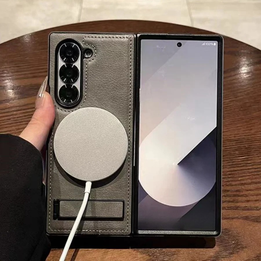 레트로 가죽 숨겨진 삼각대 폰 케이스 삼성 갤럭시 Z  - Retro Handset Phone 리뷰 및 가격