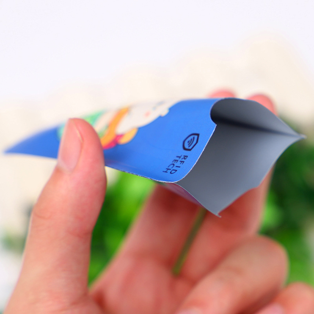 10Pcs 새로운 안티 Rfid 은행 카드 홀더 만화  - Nfc Card Reader 리뷰 및 가격