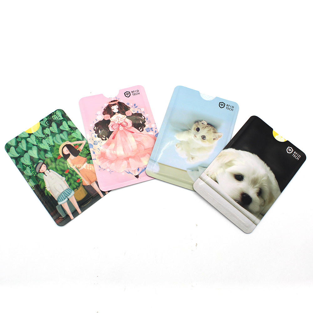 10Pcs 새로운 안티 Rfid 은행 카드 홀더 만화  - Nfc Card Reader 리뷰 및 가격