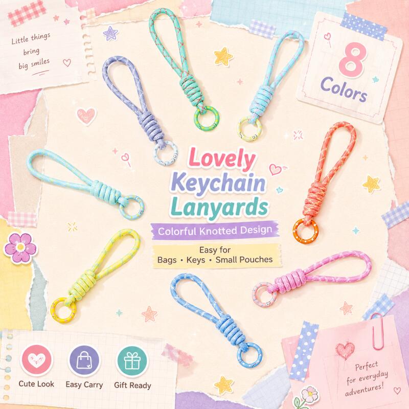 2~5pcs 다채로운 땋은 키체인 휴대폰 끈 분실 방지 - Phone Accessories For Car 리뷰 및 가격