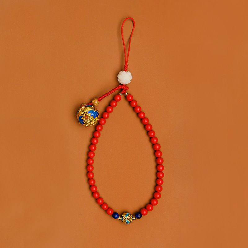 창의적인 주홍색 짧은 빨간색 행운의 폰 스트랩, 클로이 - Phone Accessories Ideas 리뷰 및 가격