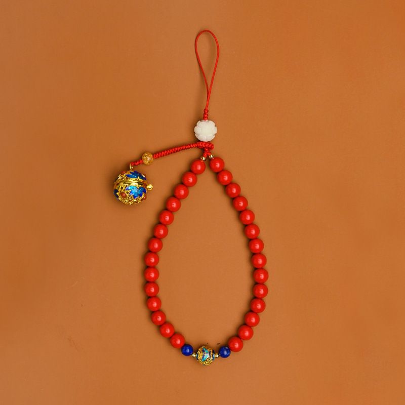 창의적인 주홍색 짧은 빨간색 행운의 폰 스트랩, 클로이 - Phone Accessories Ideas 리뷰 및 가격