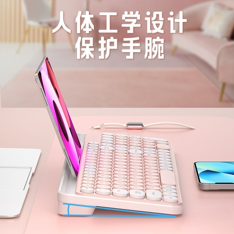새로운 블루투스 무선 키보드 및 마우스 세트, 레트로  - Retro Handset Phone 리뷰 및 가격