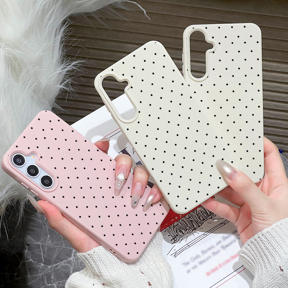 인스 폴카 도트 무늬 폰 케이스 삼성 A56 5G A1 - Y2K Phone Accessories 리뷰 및 가격