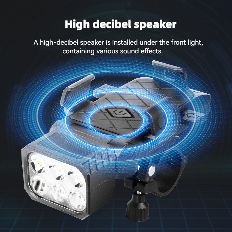 경적 및 전화 홀더가있는 자전거 전면 조명 사이클링 자 - Phone Zone Accessories & Repair Photos 리뷰 및 가격