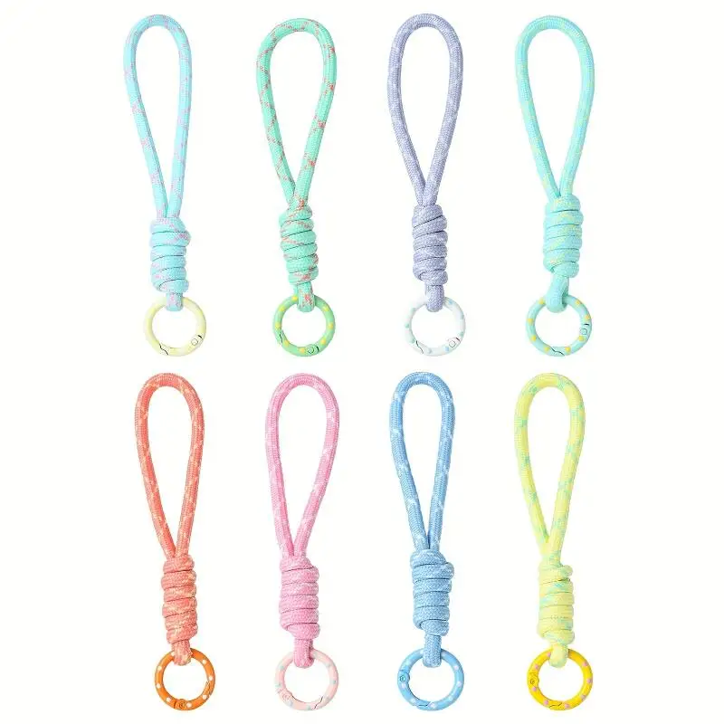 손으로 짠 휴대폰 줄, 분실 방지 매듭 로프 스트랩,  - Phone Accessories For Car 리뷰 및 가격