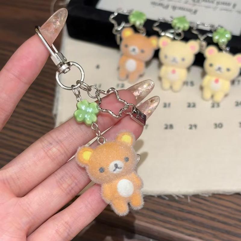새로운 플로킹 베어 폰 참 ​   - CCD 로프가 달 - Phone Accessories Ideas 리뷰 및 가격