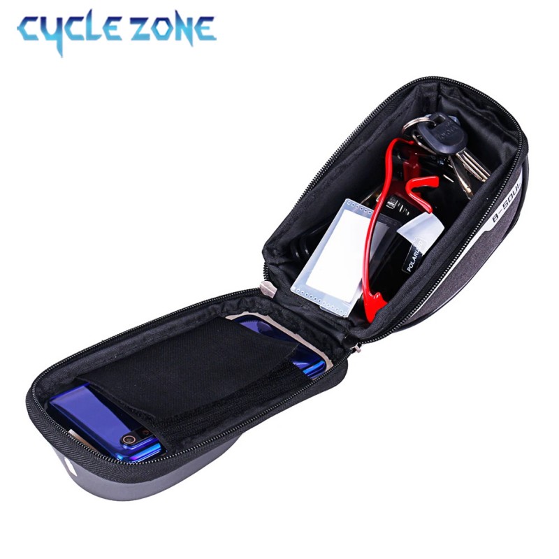 산악 자전거 가방 터치 스크린 사이클링 핸들 바 전화  - Phone Zone Accessories & Repair Photos 리뷰 및 가격