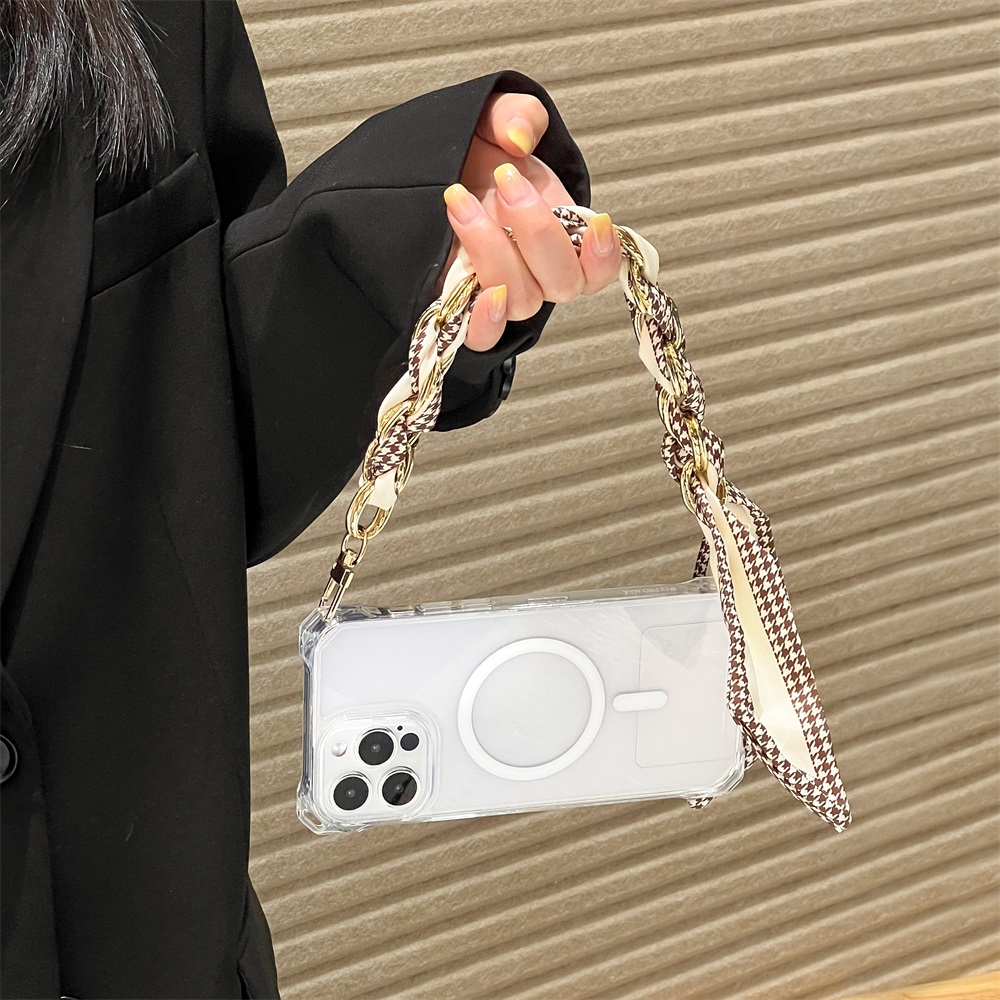휴대폰 짧은 끈 범용 실크 스카프 손목 스트랩 로프 가 - Phone Accessories Chain 리뷰 및 가격