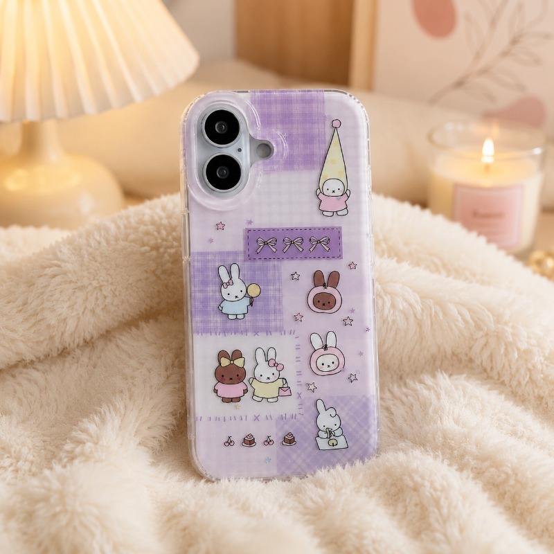 귀여운 미피 젤리 폰 케이스 아이폰 17 16 14 1 - Phone Accessories Design 리뷰 및 가격