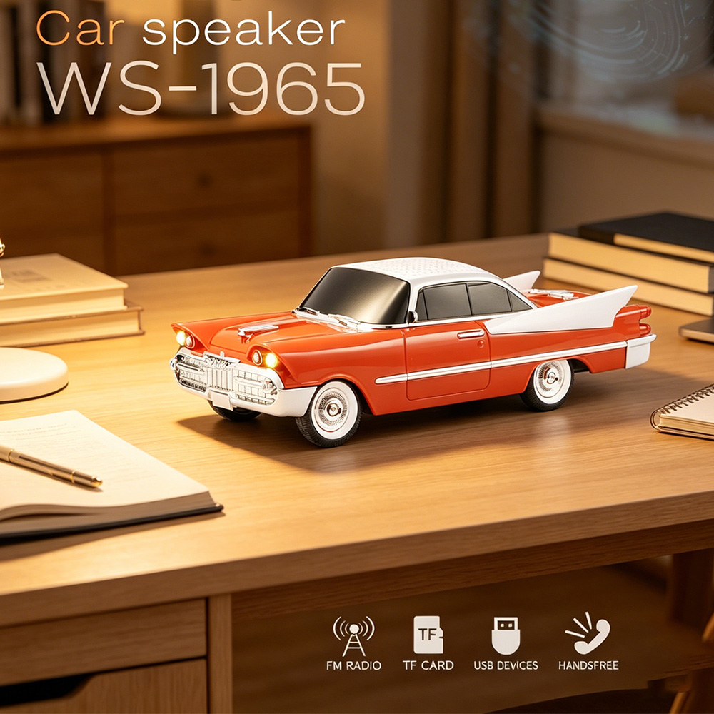 레트로 클래식 자동차 모델 블루투스 스피커, WS-19 - Retro Handset Phone 리뷰 및 가격