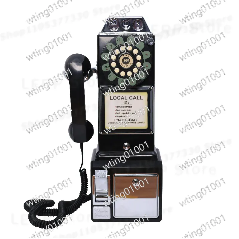 빈티지 벽걸이 전화기 레트로 유선 전화기 미국식 플러그 - Retro Handset Phone 리뷰 및 가격