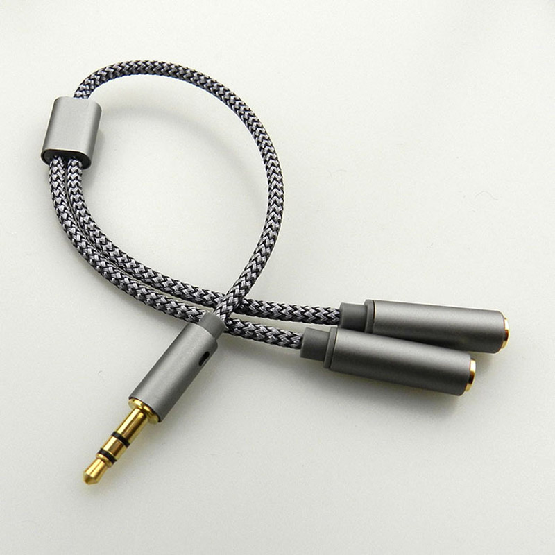 3.5mm 오디오 분배기 Y 잭 1 남성-2 여성 M/ - Earphone Splitter Jack 리뷰 및 가격