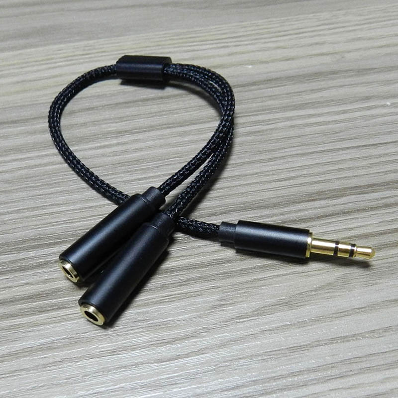 3.5mm 오디오 분배기 Y 잭 1 남성-2 여성 M/ - Earphone Splitter Jack 리뷰 및 가격