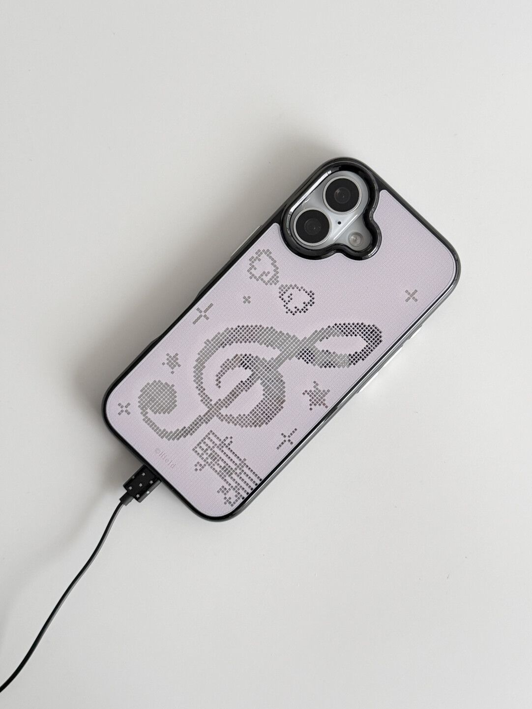 INS 한국 핑크 모자이크 음표 무늬 아이폰 17 에어 - Y2K Phone Accessories 리뷰 및 가격