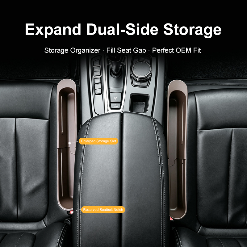ABS 조절식 자동차 시트 틈새 수납함 범용 자동차 슬 - Phone Accessories For Car 리뷰 및 가격
