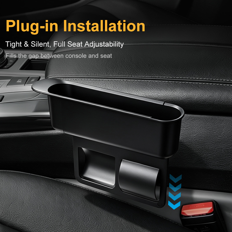 ABS 조절식 자동차 시트 틈새 수납함 범용 자동차 슬 - Phone Accessories For Car 리뷰 및 가격