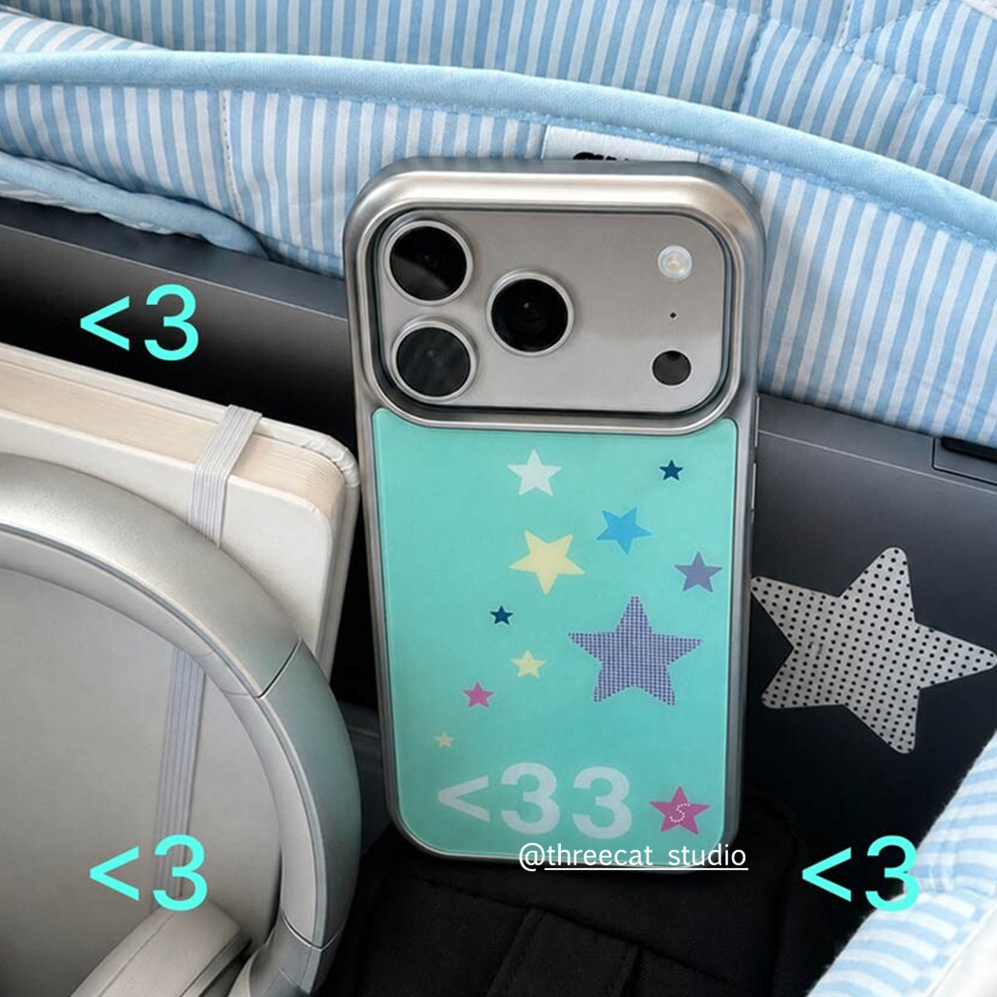 한국 인스 크리에이티브 민트 그린 스타 심볼 드롭 글루 - Y2K Phone Accessories 리뷰 및 가격