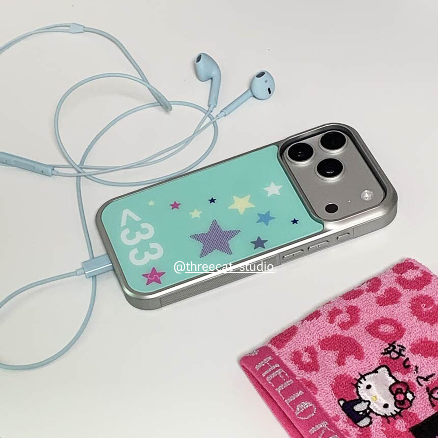 한국 인스 크리에이티브 민트 그린 스타 심볼 드롭 글루 - Y2K Phone Accessories 리뷰 및 가격