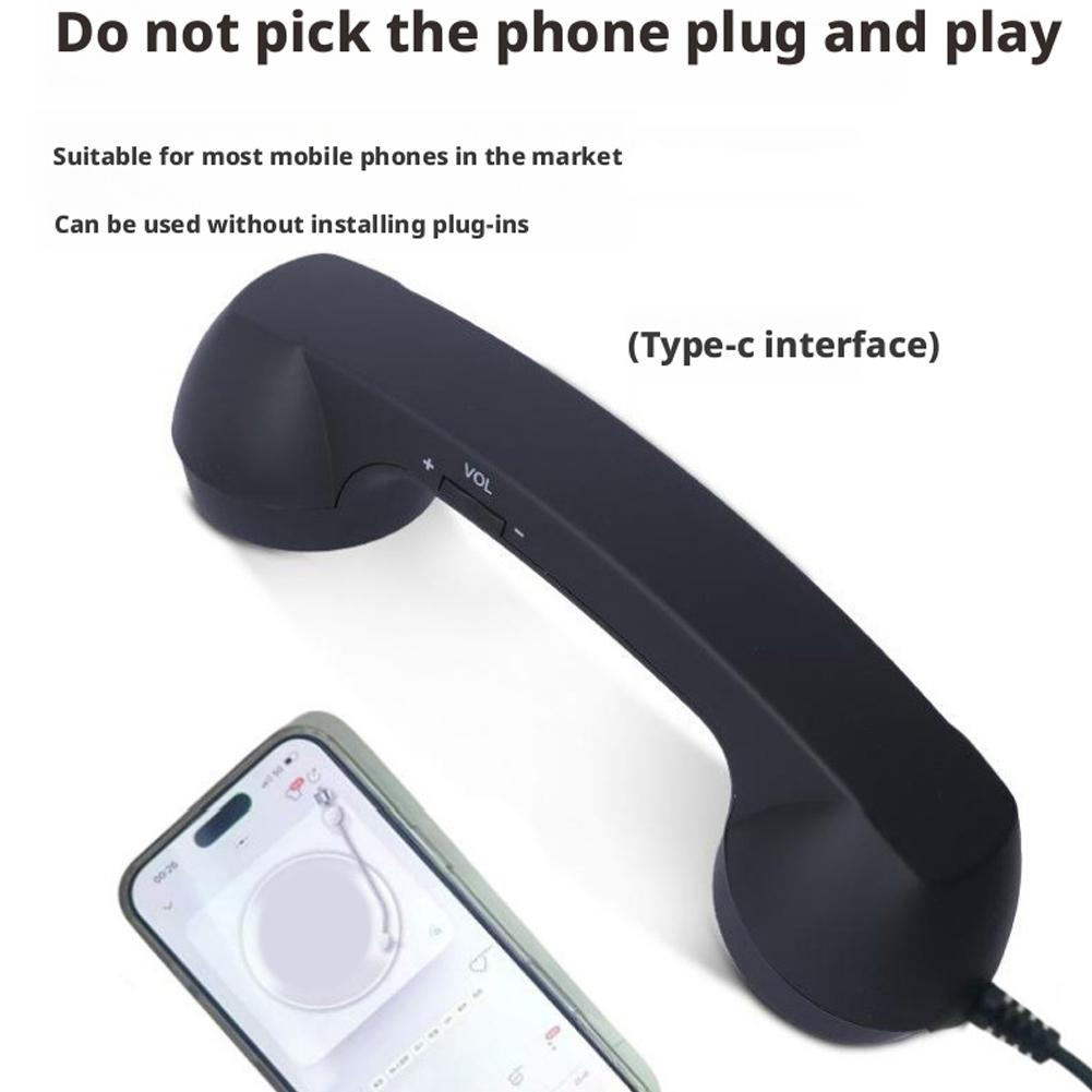 Type-C/3.5mm 레트로 전화기 핸드셋 리시버 다 - Retro Handset Phone 리뷰 및 가격