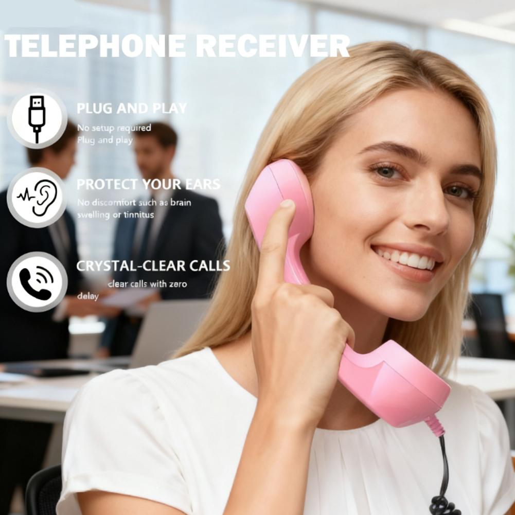 휴대폰용 핸드셋 레트로 타입-C 마이크가 있는 편안한  - Retro Handset Phone 리뷰 및 가격
