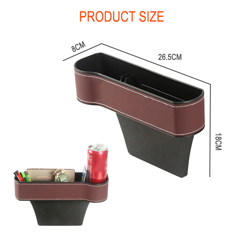 1Pc 프리미엄 가죽 자동차 시트 갭 수납함 다기능 휴 - Phone Accessories For Car 리뷰 및 가격