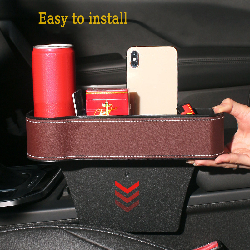 1Pc 프리미엄 가죽 자동차 시트 갭 수납함 다기능 휴 - Phone Accessories For Car 리뷰 및 가격