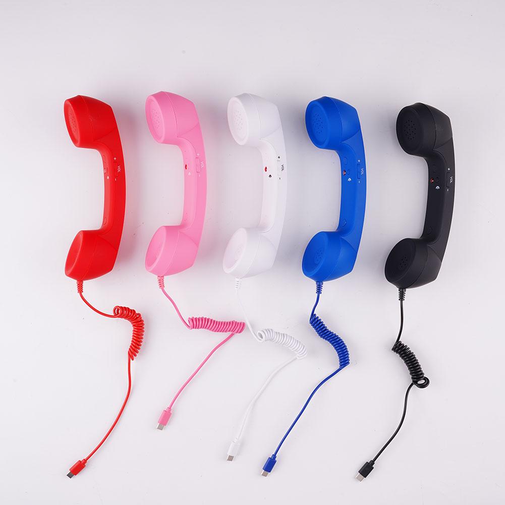 창의적인 유머러스한 레트로 전화기 수신기 타입-C 마이 - Retro Handset Phone 리뷰 및 가격