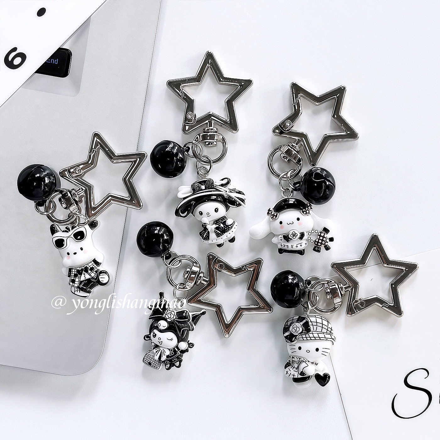 빈티지 Y2k 산리오 헬로 키티 쿠로미 스타 키체인 폰 - Y2K Phone Accessories 리뷰 및 가격