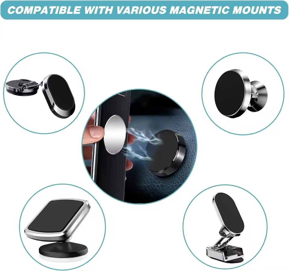 50/1PCS 자석 자동차 전화 홀더에 대 한 금속 플 - Phone Accessories For Car 리뷰 및 가격