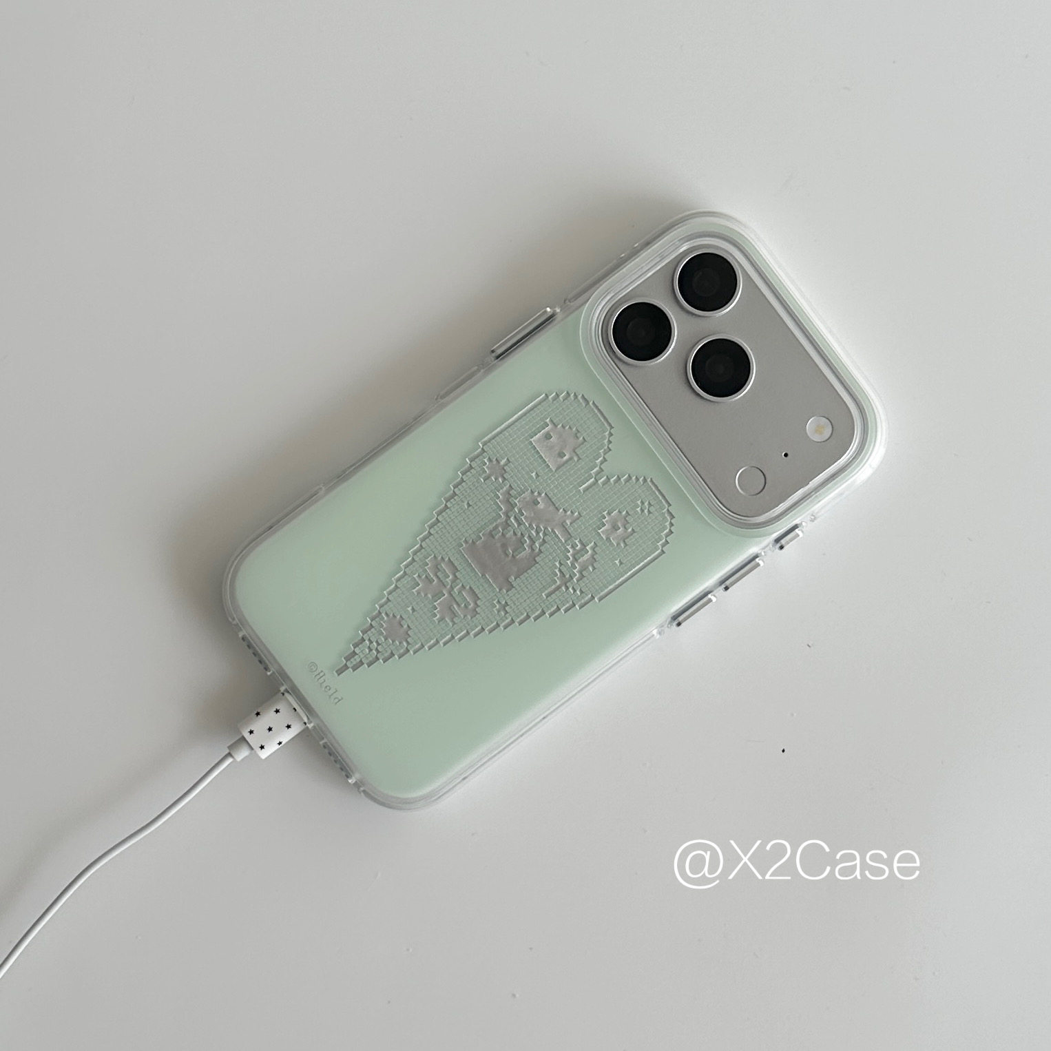 한국 인싸템 니치 그린 러브 픽셀 토끼 아이폰 케이스  - Y2K Phone Accessories 리뷰 및 가격