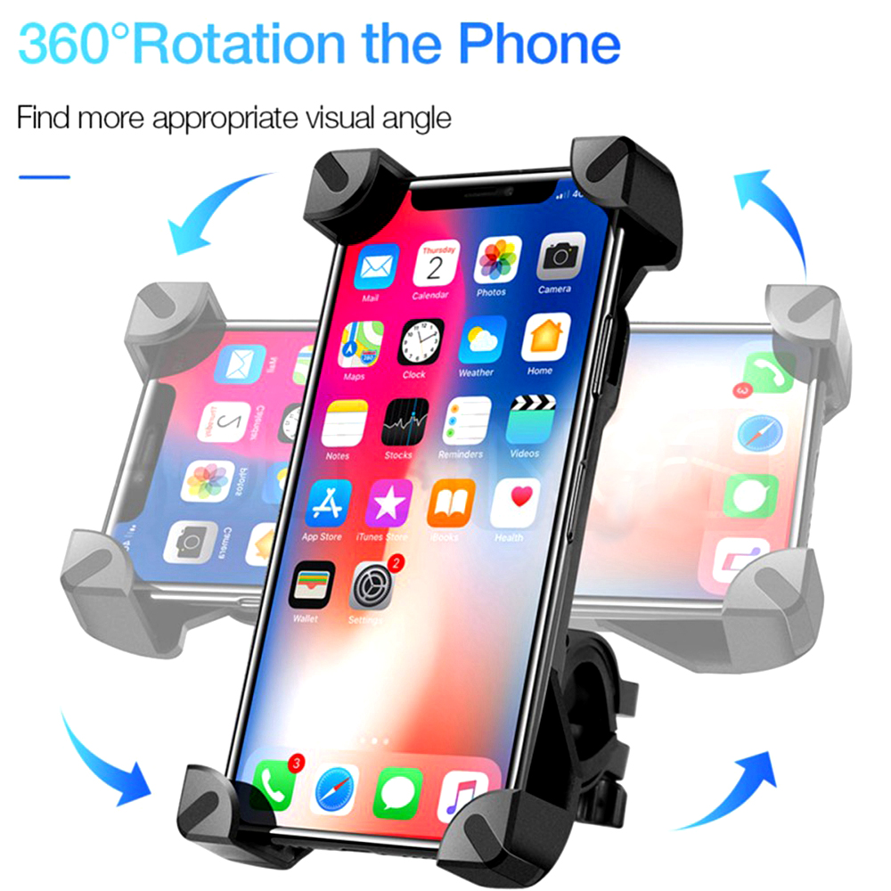유니버설 자전거 폰 홀더 360도 회전 가능 오토바이  - Phone Zone Accessories & Repair Photos 리뷰 및 가격