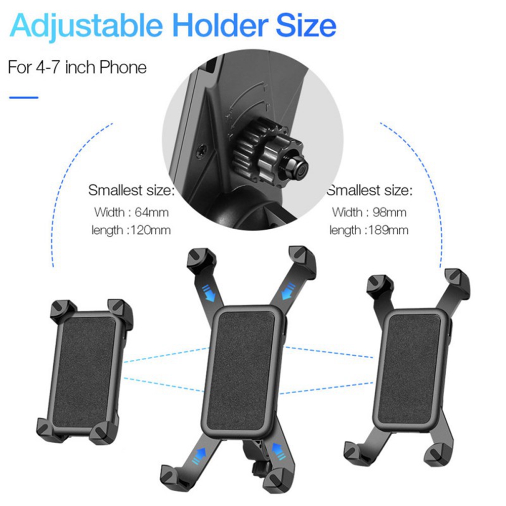유니버설 자전거 폰 홀더 360도 회전 가능 오토바이  - Phone Zone Accessories & Repair Photos 리뷰 및 가격