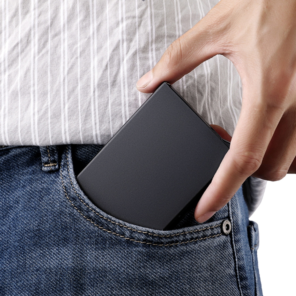 알루미늄 안티 RFID 카드 홀더 NFC 차단 리더 발 - Nfc Card Reader 리뷰 및 가격